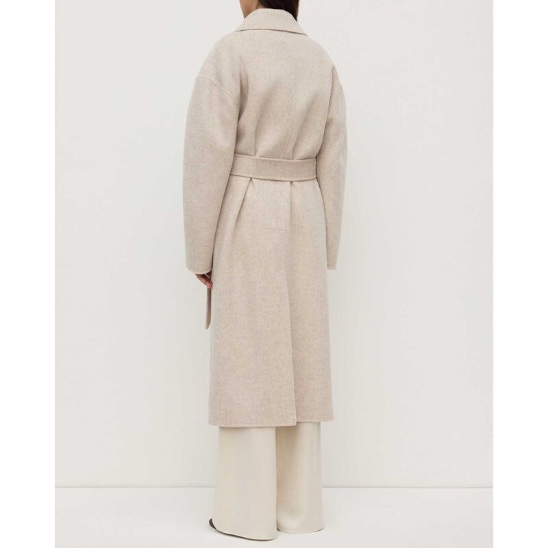 Assembly Label Ivy Wool Coat Oat Marle image number 1